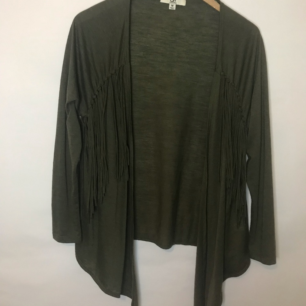 Fringe cardigan